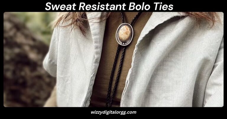 Sweat Resistant Bolo Ties