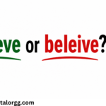 believe or beleive